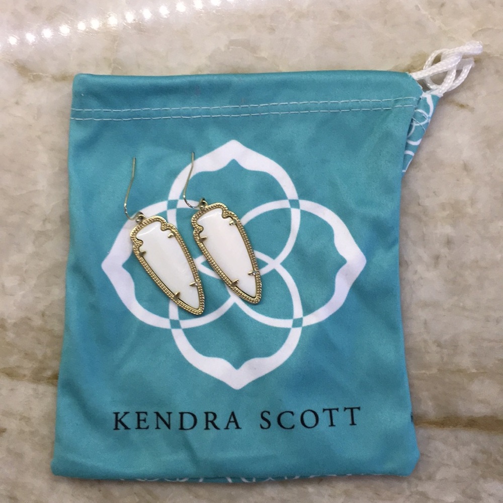 Kendra Scott Earrings - White